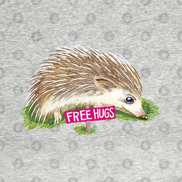 Free Hugs from Porcupine by BullShirtCo